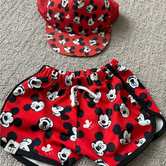 Mickey Mouse Kids Red Cap - Picture 2 of 2